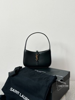 YSL le57腋下包 Mini黑金 原厂皮 高仿 适合小包爱好者