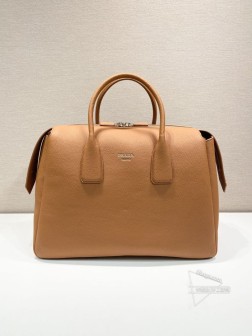 Prada 2VC035 双提手皮革旅行包 小牛皮 超柔软 高仿