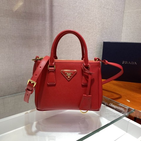 Prada普拉达 mini杀手 1BA906 Galleria Saffiano皮革手袋 价格