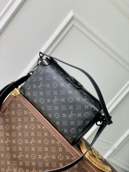 LV M11744 Soul Trunk East West 手袋 Monogram Eclipse 涂层帆布
