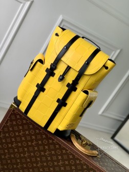 LV M25016 Christopher 中号双肩包 Damier Scub 顶级A货