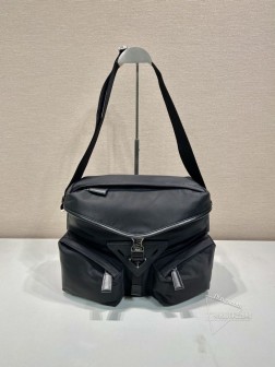 Prada 2VD062 男包 斜跨包 进口尼龙材质 顶级五金 尺寸
