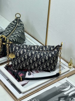 迪奥 Dior star Hobo 链条手袋 28.5x14.5x10cm