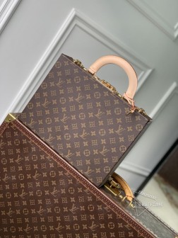 LV M20076粉色 Monogram 珠宝箱 旅行用 顶级复刻 13隔层 S锁