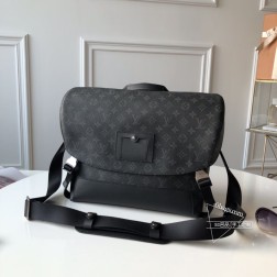 LV M40510 Messenger MM Voyager 中号邮差包 Monogram Ecl 顶级A货