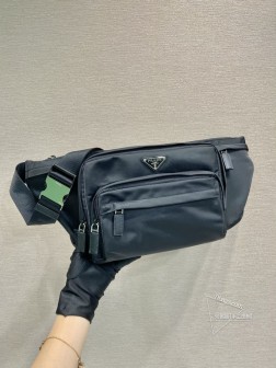 Prada 2VL003 经典男士腰包 胸包 进口尼龙面料 图片
