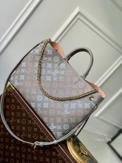 LV M23395 Bella Tote 手袋 镂花穿孔牛皮革 旅行袋