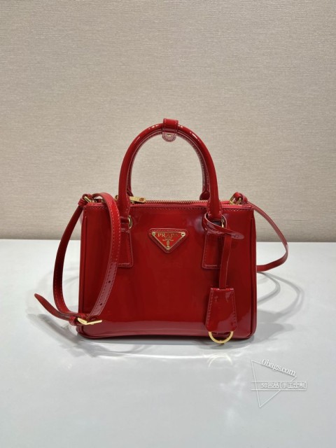 Prada普拉达 1BA906 mini杀手 Galleria漆皮手袋 牛皮 一比一