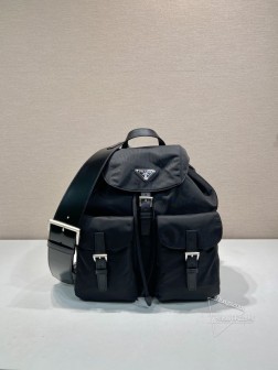 Prada普拉达 2VZ110 Re-Nylon双肩背包 经典尼龙 亮面 一比一