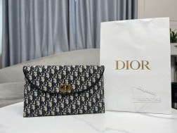 DIOR 30 MONTAIGNE 新款手拿包 提花面料尺寸:3119cm