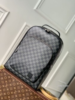 LV N40499 Avenue 双肩包 Damier Graphite 涂层帆布