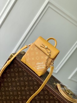 LV M12655 Nano Steamer 手袋 Monogram Heritage 帆布 Pharrell W