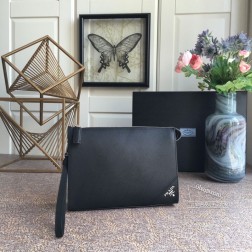 Prada普拉达手包 2VE009V 进口十字纹牛皮 175代工码 24x17x6.5cm 尺寸