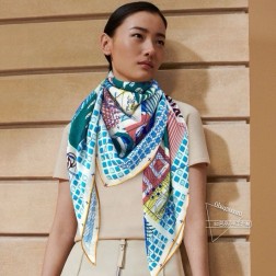 羊绒新款 买了都说好看 推荐 【绚丽方块】羊绒方巾，顶级工艺超值 爱马仕专柜爆款 立体呈现图案纹路实物档次极高 特殊工艺高端研发惊艳问世 特殊尖端工艺处理 受到白富美的喜欢 无论是品质 款式 价格都令大牌控的她们尖叫 超高性价比 绝对值得入手 尺寸：cmcm，70%羊绒+30%真丝