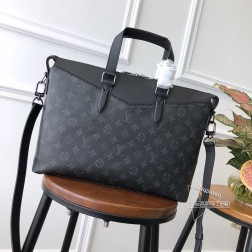 LV M40566 藤原浩闪电 男士公文包 Monogram 皮革 顶级复刻