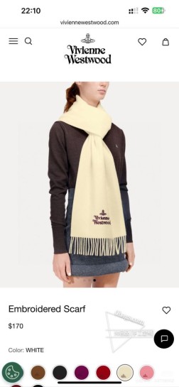 2024小红书最新走火爆款 COS品牌 经典大土星围巾 vivienne westwood西太后土星 英国时装设计师,时装的朋克之母!时尚潮流风格,品质强大,超美的设计!简约大气刺绣Logo精致 这个款不用担心不好看,因为经典的元素洋气的新设计!赠礼的完美之选,充分展现个性风范。品质非常整个首饰给人大牌气场的同时又非常精致,让整个人的层次提升好几个level 绝对值得入手 尺寸30