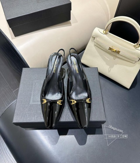 顶级品质Saint Lauren 24ss新款尖头高跟鞋，YSL真的太会了、每一双都很惊艳、优雅和精 382