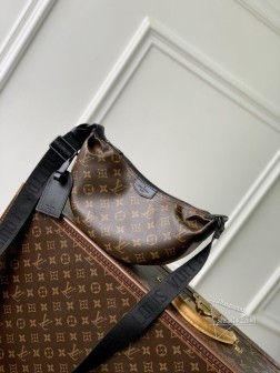 LV M47158 Hamac小号手袋 Monogram Eclipse 涂层帆布