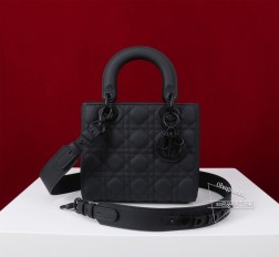 DIOR M77018-Lady戴妃四格-磨砂皮 Size 20168cm