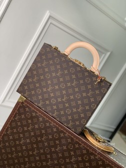 LV M20076 Monogram 珠宝箱 杏色 旅行必备 13隔层 S锁