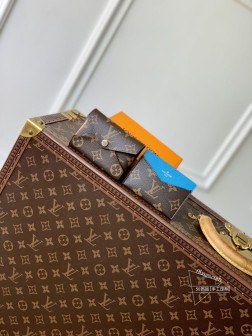 LV M12884 蓝色 Kirigami 名片夹 Colormania系列 二合一