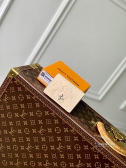 LV M12177 Ski 系列名片夹 Monogram Empreinte 皮革冬雪色调