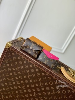 LV M12884 玫红Kirigami 全新Colormania系列二合一名片夾 - 顶级A货