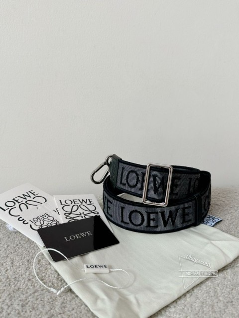 LOEWE 51066m 宽肩带全黑色 防尘袋 配包适用G 高仿
