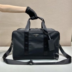 Prada普拉达 2VC796A旅行包 进口尼龙/牛皮 男女通用 尺寸