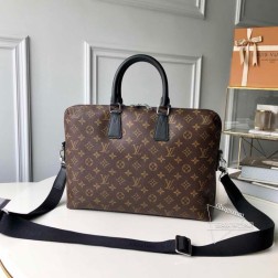 LV M40868 Porte Documents Jour 公文包 Damier Cobalt 帆布