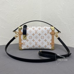 LV 46358 路易威登 Louis Vuitton 男女 白花限定色 24×16×8cm