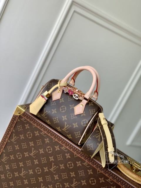 LV M46970 2024七夕限定 Speedy 18，顶级A货，皮革肩带