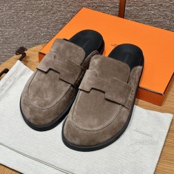 款式Style ：309 Go 穆勒鞋-男款颜色Colour：大象灰Etoupe鞋面材料Upper 253