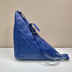 Prada普拉达 2VY007 全皮大三角包 多功能斜挎包 复刻