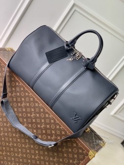 LV M11693 Keepall Bandoulière 50 旅行袋 粒面牛皮革 皮革