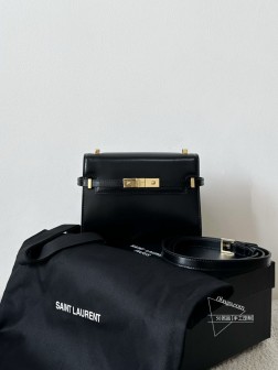 YSL 曼哈顿平纹黑 Mini 包型 - 所有尺寸可选