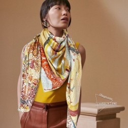 羊绒新款 买了都说好看 推荐 爱马仕【福宝之梦】，顶级工艺超值 爱马仕专柜爆款 立体呈现图案纹路实物档次极高 特殊工艺高端研发惊艳问世 特殊尖端工艺处理 受到白富美的喜欢 无论是品质 款式 价格都令大牌控的她们尖叫 超高性价比 绝对值得入手 尺寸：cmcm，70%羊绒+30%真丝