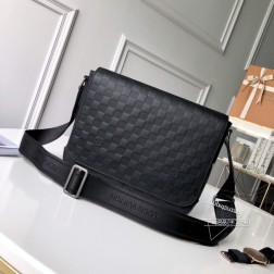 LV N41286 邮差包 Damier Infini 皮革 舒适实用