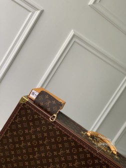 LV M83612 Noa 钥匙包 Monogram帆布制成 蓝色设计