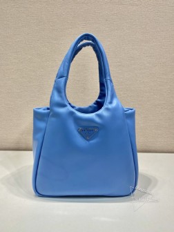 Prada普拉达 1BG413 大号托特包 软羊革手袋 代购