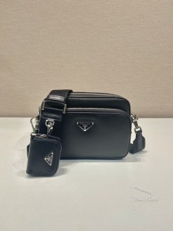 Prada普拉达 2VH170 单肩包 Saffiano皮革 复刻版 价格