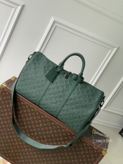 LV M24440 Keepall Bandoulière 50cm 墨绿色柔软耐用