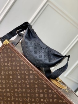 LV M12510 Hamac 小号手袋 Monogram Shadow 压纹牛皮革 Epi XL 皮革