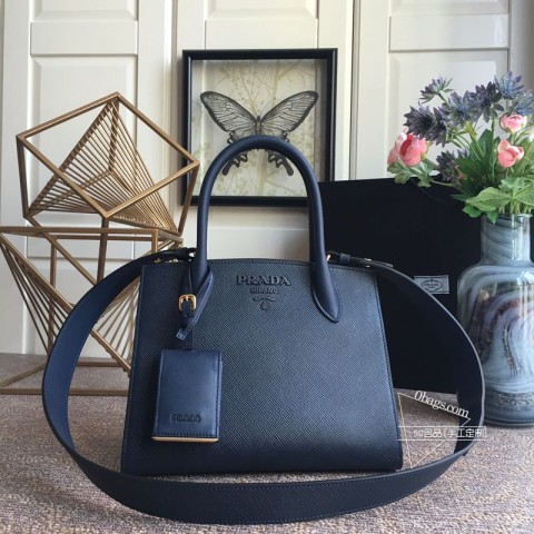 Prada 普拉达 1BA156 宝兰 牛皮 早春新款 175代工码 A货