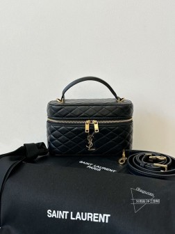 YSL mini Gaby Vanity手提小盒子 黑色 顶级A货