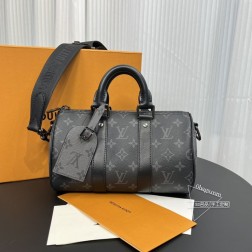 LV 46271 KEEPALL 25,黑色,容量大,适合潮男,现货