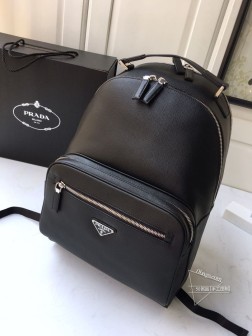 Prada 2VZ032 双肩背包 Saffiano皮革 金属五金 进口 图片