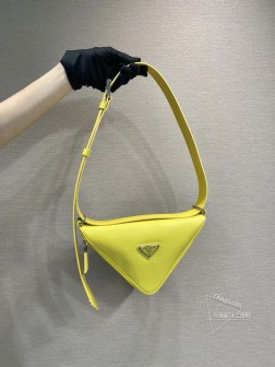 Prada普拉达 2VL039 腰带三角包 皮革材质 顶级A货 复刻