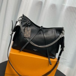 Louis Vuitton 25143 Carrall Cargo 黑色链条包 高级材质