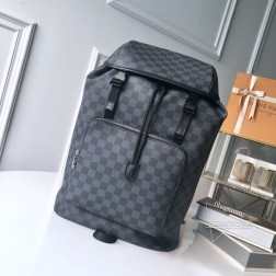 LV N40005 ZACK 双肩包 涂层帆布 经典风格 充盈容量